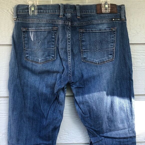 Lucky brand womans jeans Sophia Straight medium wash mid rise 10/30 Y2K regular - Picture 5 of 14